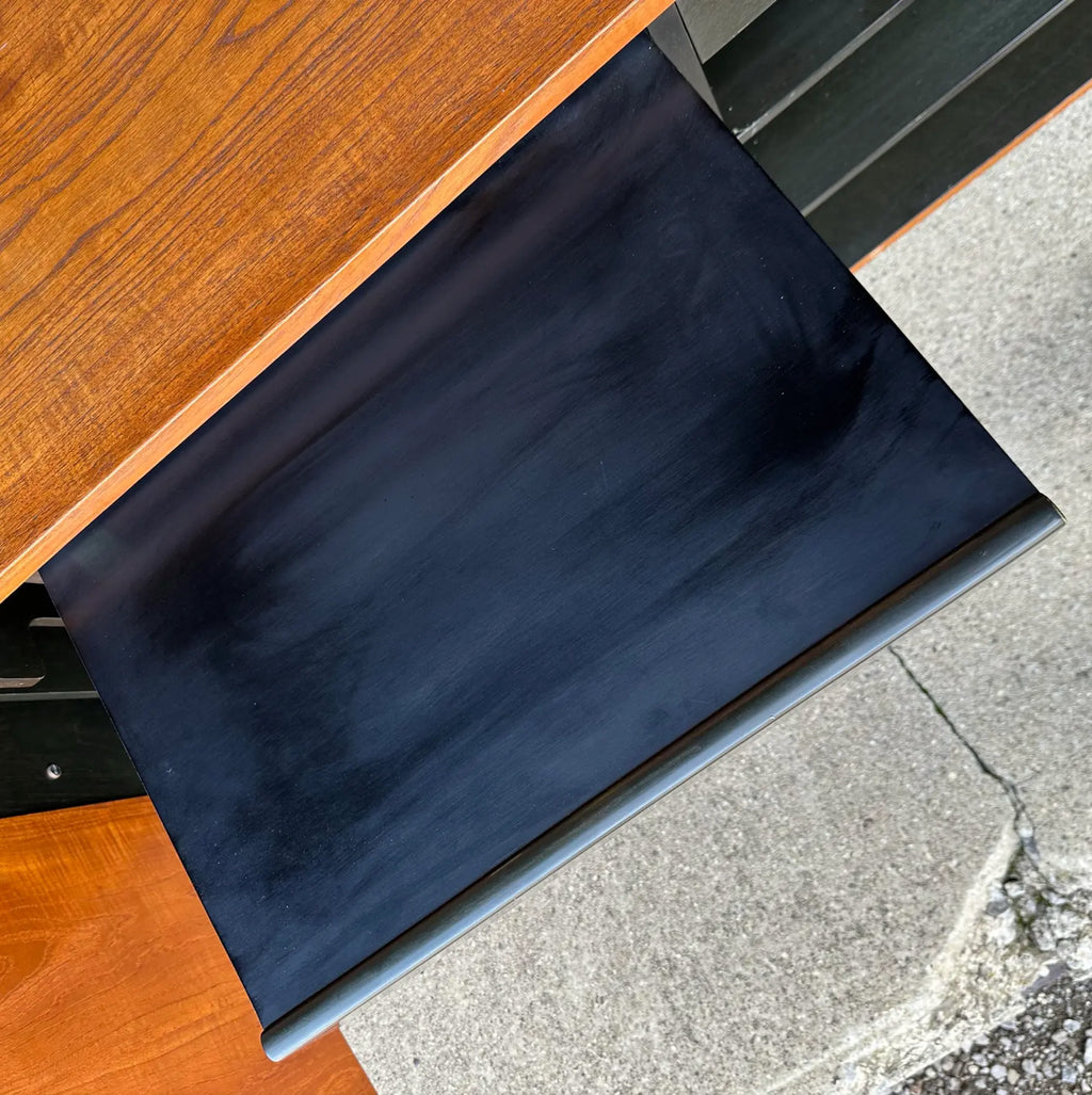 Harvey Probber Teak and Brass Credenza