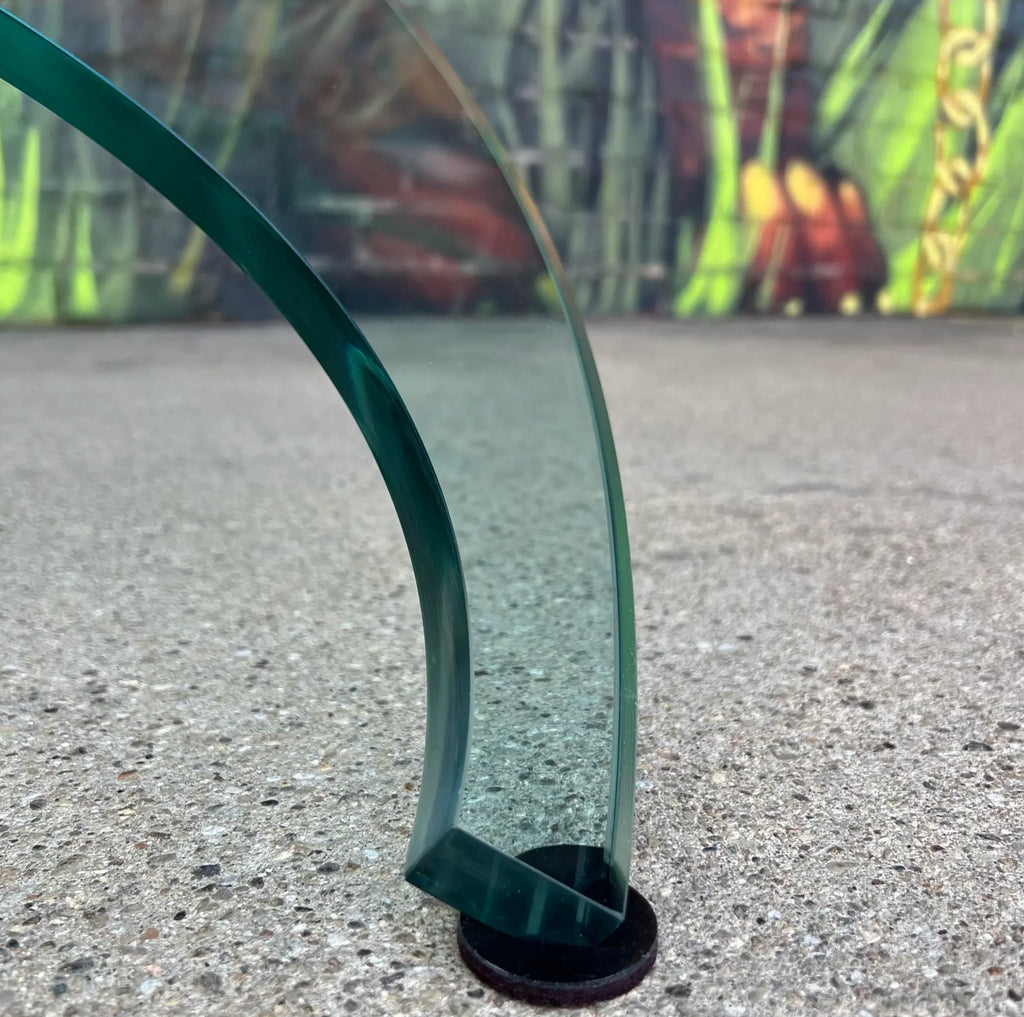 Knut Hesterburg Rare Glass Propeller Coffee Table