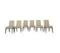 Set of 6 Harvey Probber Dining Chairs Saber Legs