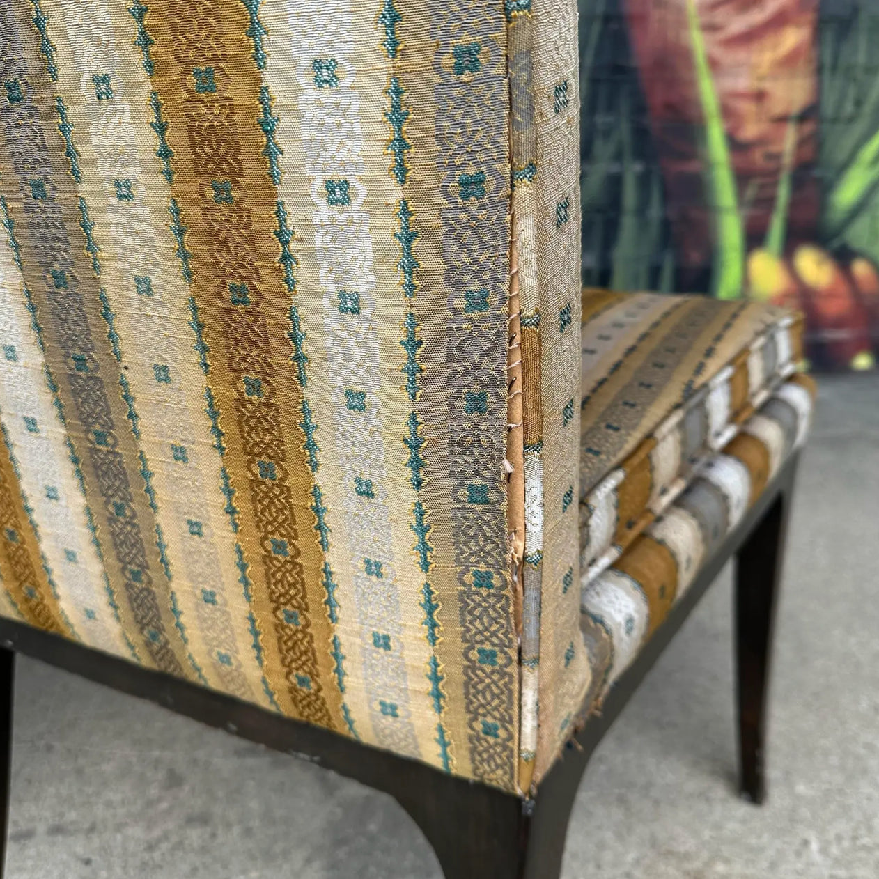 Set of 6 Harvey Probber Dining Chairs Saber Legs