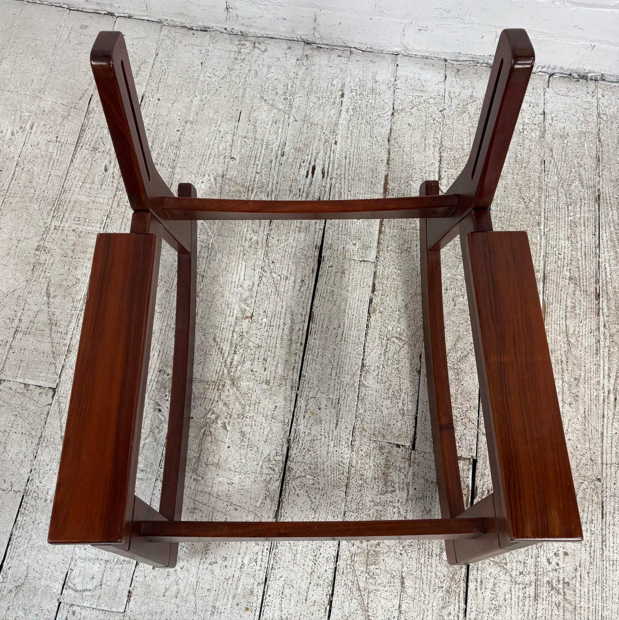 Gelli Indústria De Móveis Brazilian Rosewood Rocking Chair Frame