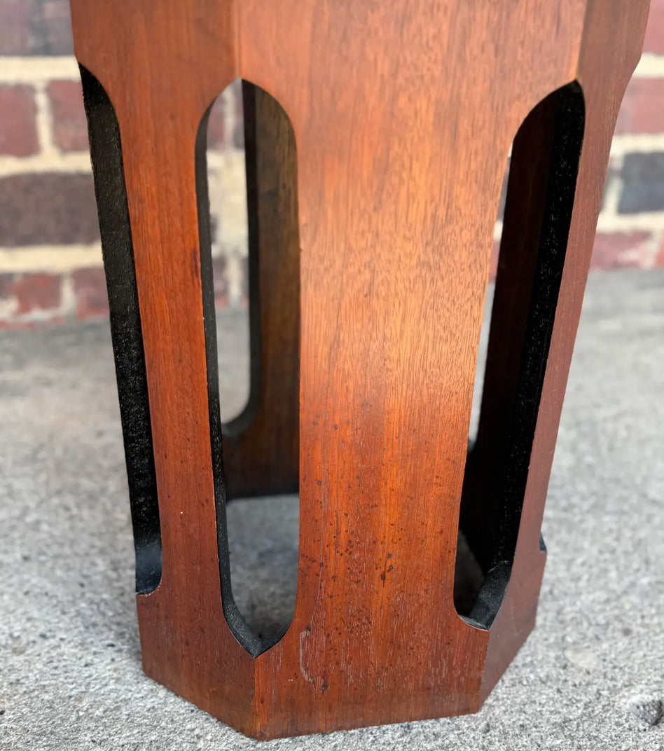 Harvey Probber Mid Century Travertine Side Tables