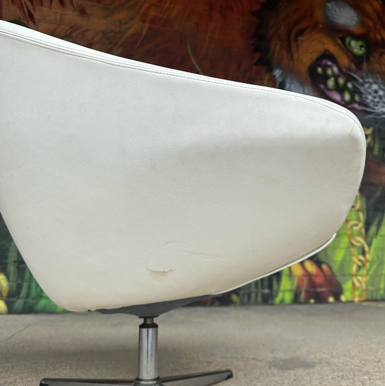 Pair of Mid-Century Modern Overman Swivel Chairs