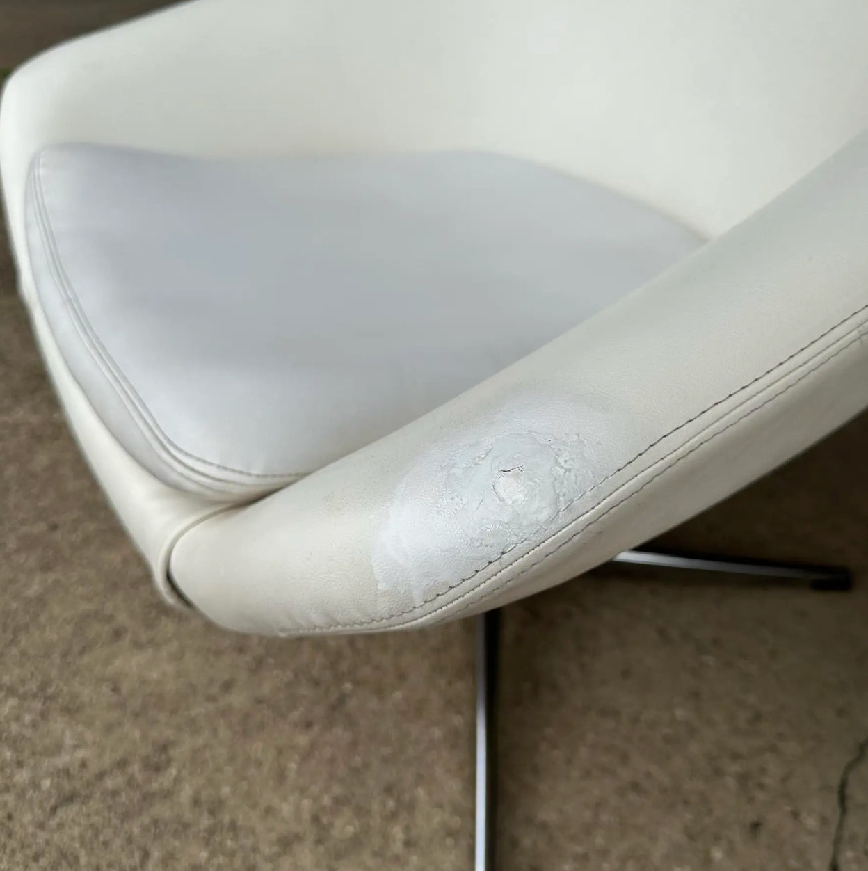 Pair of Mid-Century Modern Overman Swivel Chairs