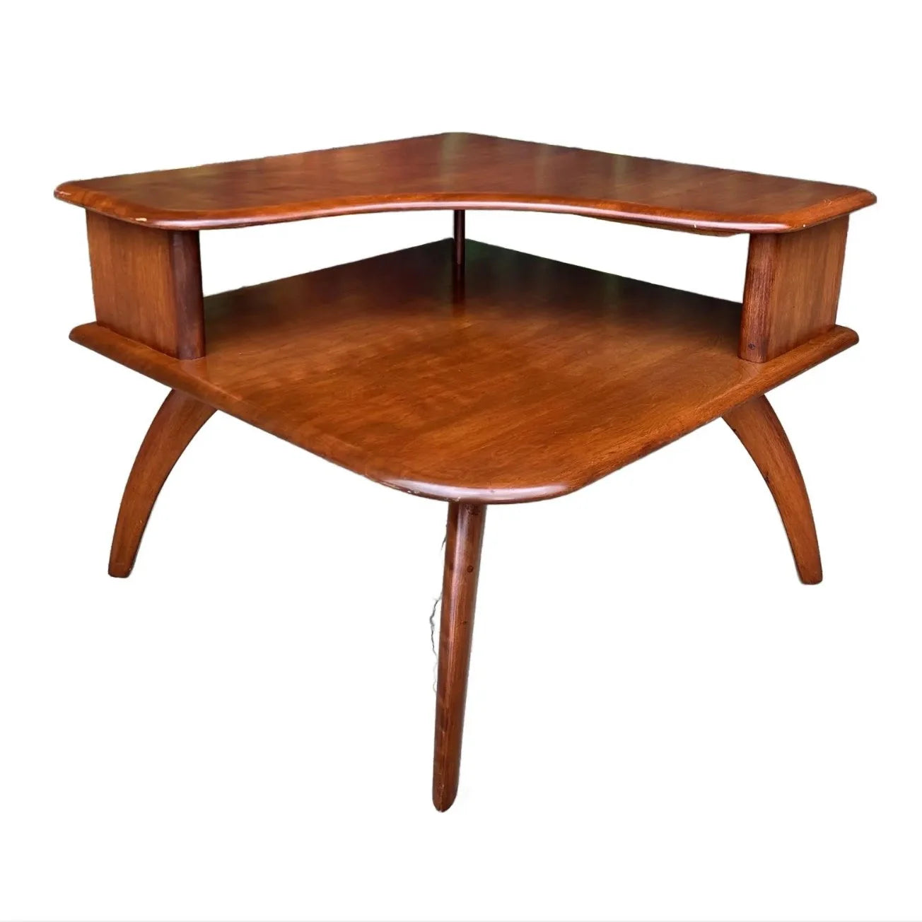 Heywood-Wakefield Tiered Side Table Mid-Century Modern