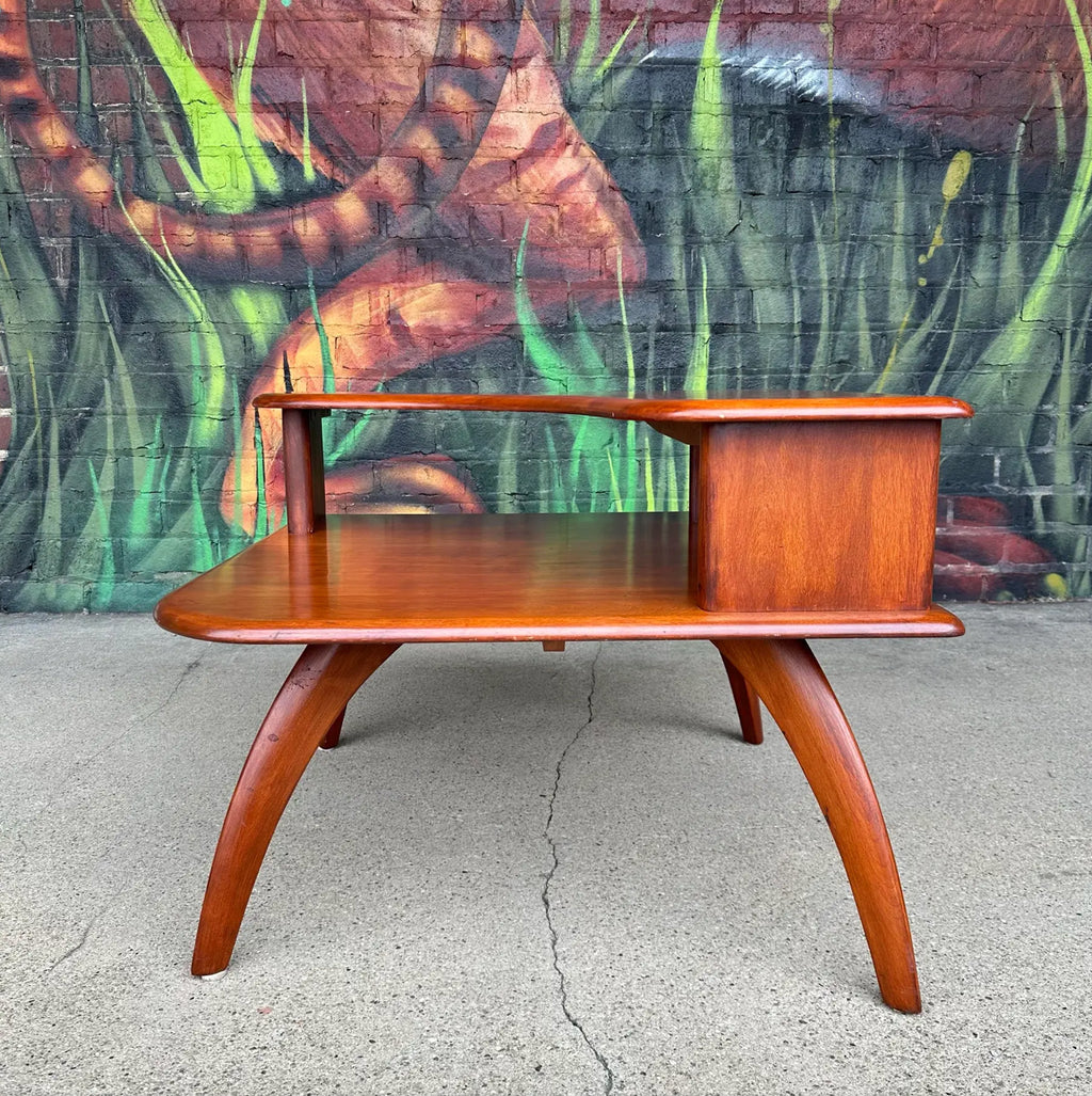 Heywood-Wakefield Tiered Side Table Mid-Century Modern