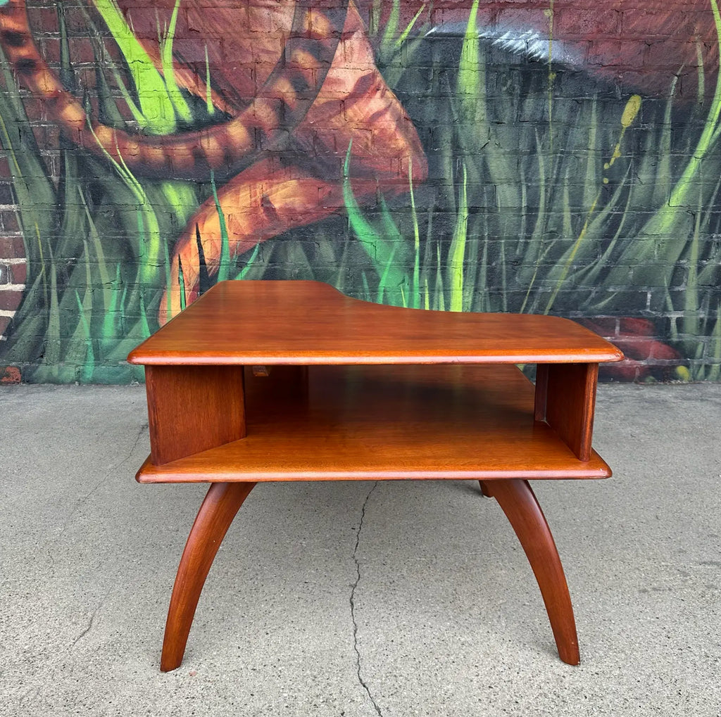 Heywood-Wakefield Tiered Side Table Mid-Century Modern