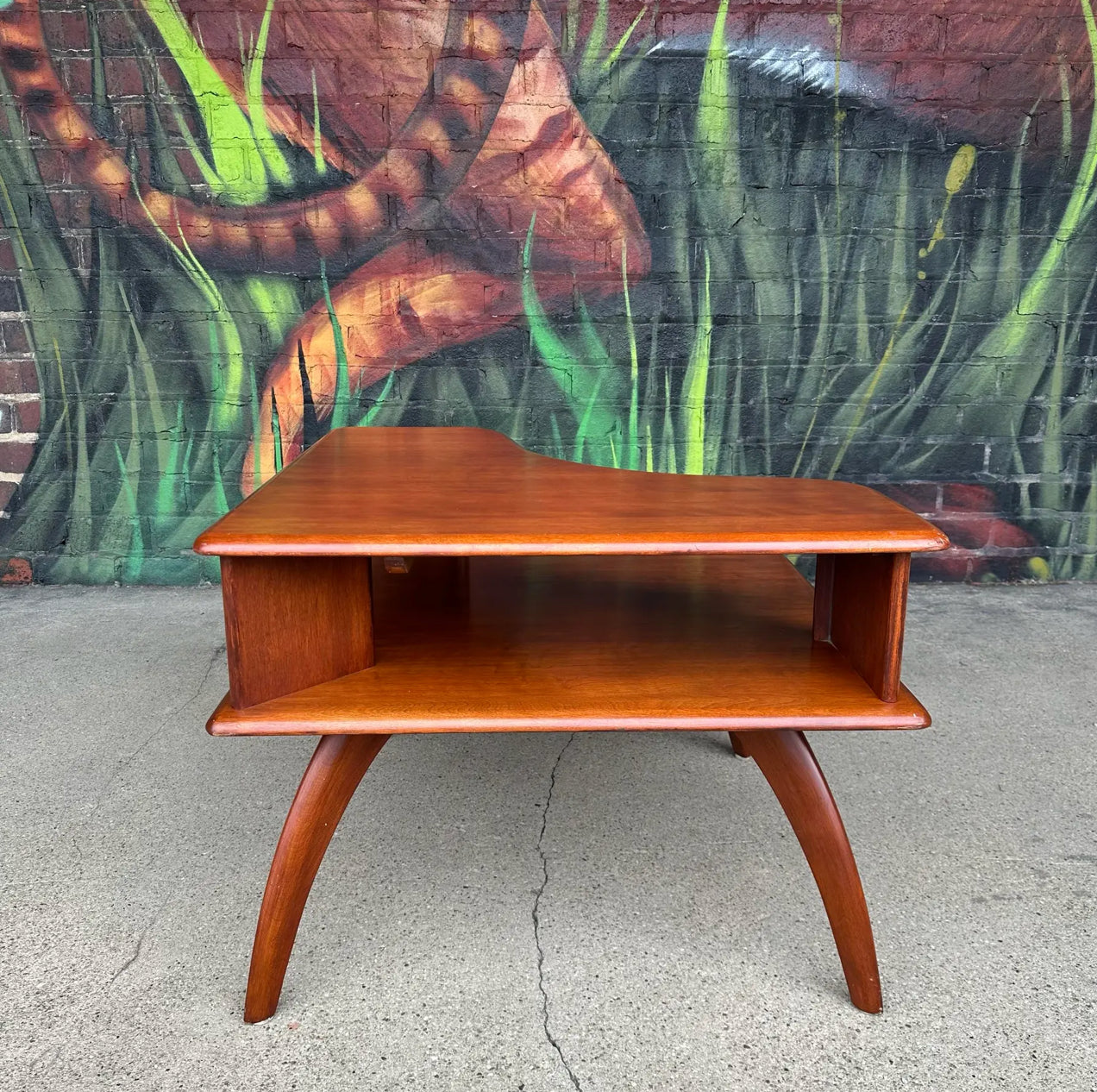 Heywood-Wakefield Tiered Side Table Mid-Century Modern