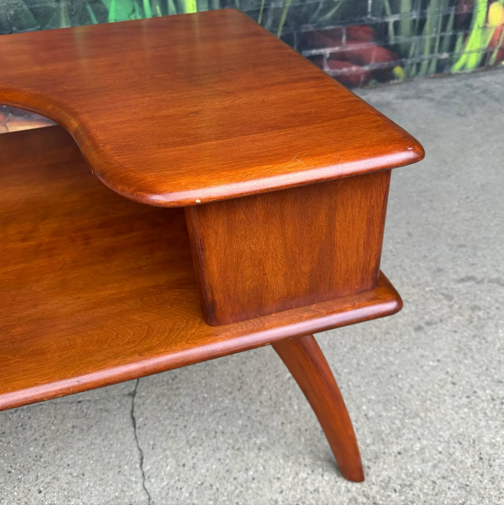 Heywood-Wakefield Tiered Side Table Mid-Century Modern