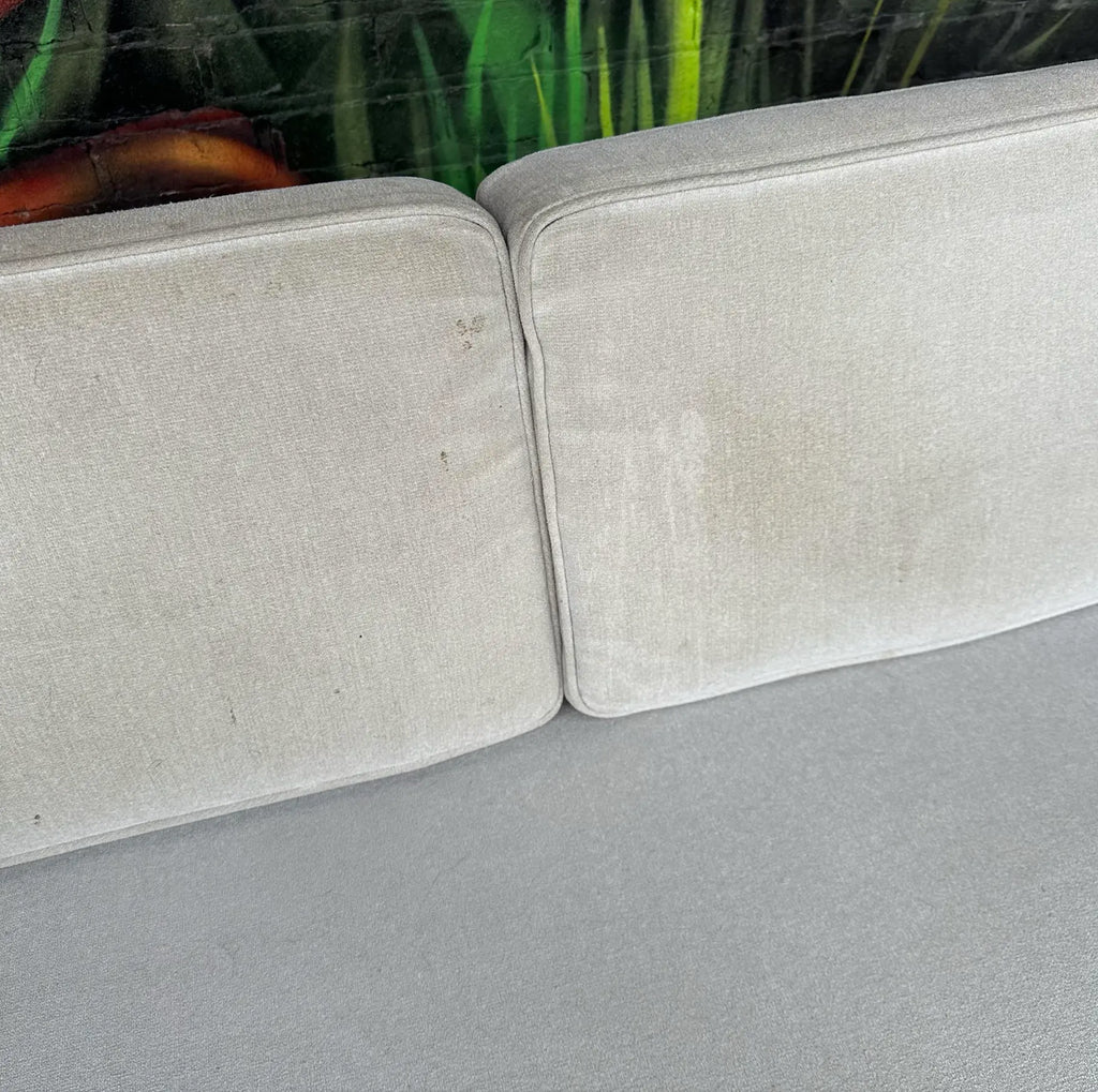 Milo Baughman for Thayer Coggin Burlwood Case Sofa Mid-Century Modern