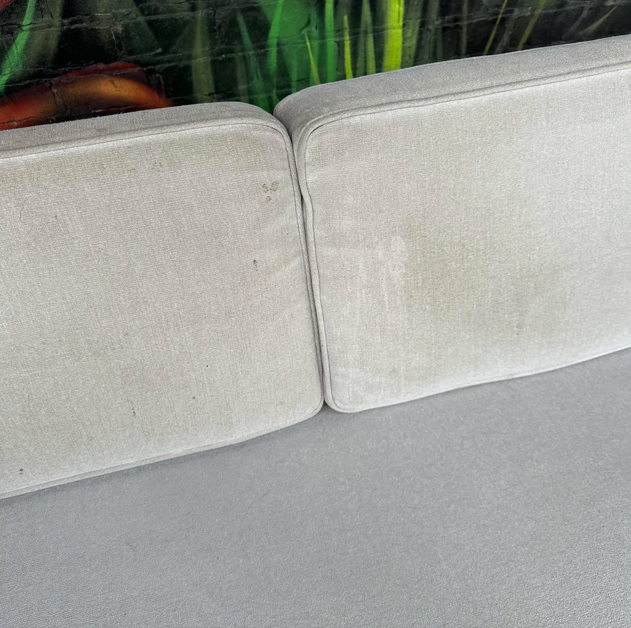 Milo Baughman for Thayer Coggin Burlwood Case Sofa Mid-Century Modern