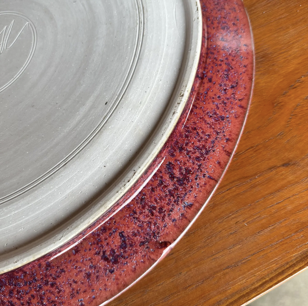 Tim Mathers Ceramic Serving Dish Charger