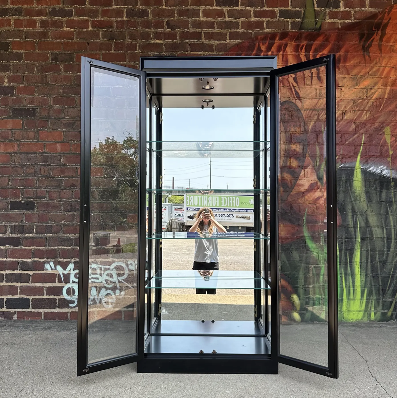 Mid-Century Modern Display Cabinet by Jasper Cabinet 2 of 2