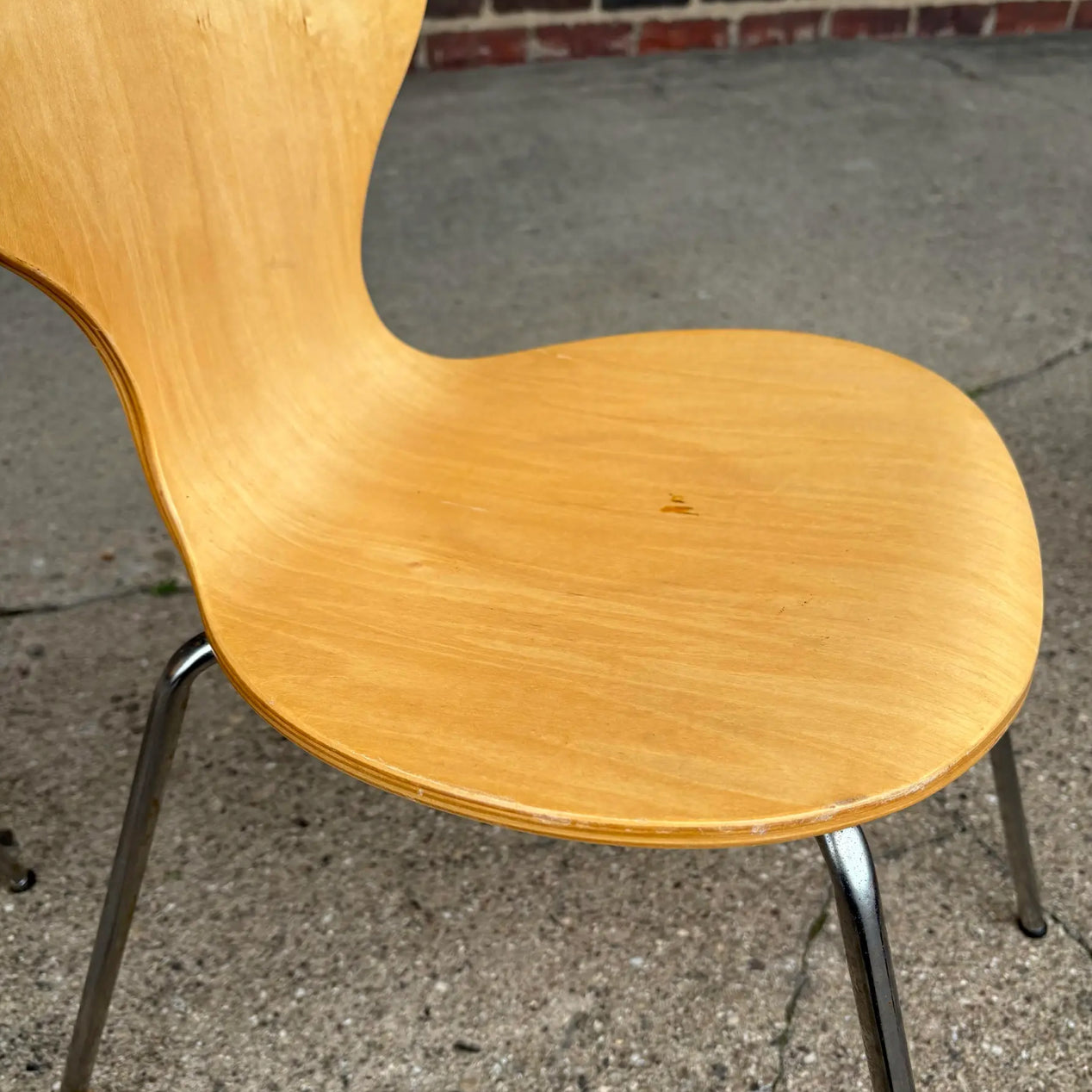 Set of 4 Children’s Bentwood Chairs Styled After Arne Jacobson