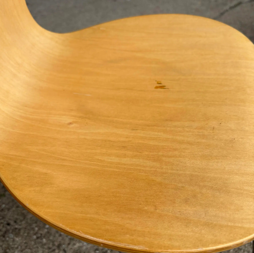Set of 4 Children’s Bentwood Chairs Styled After Arne Jacobson