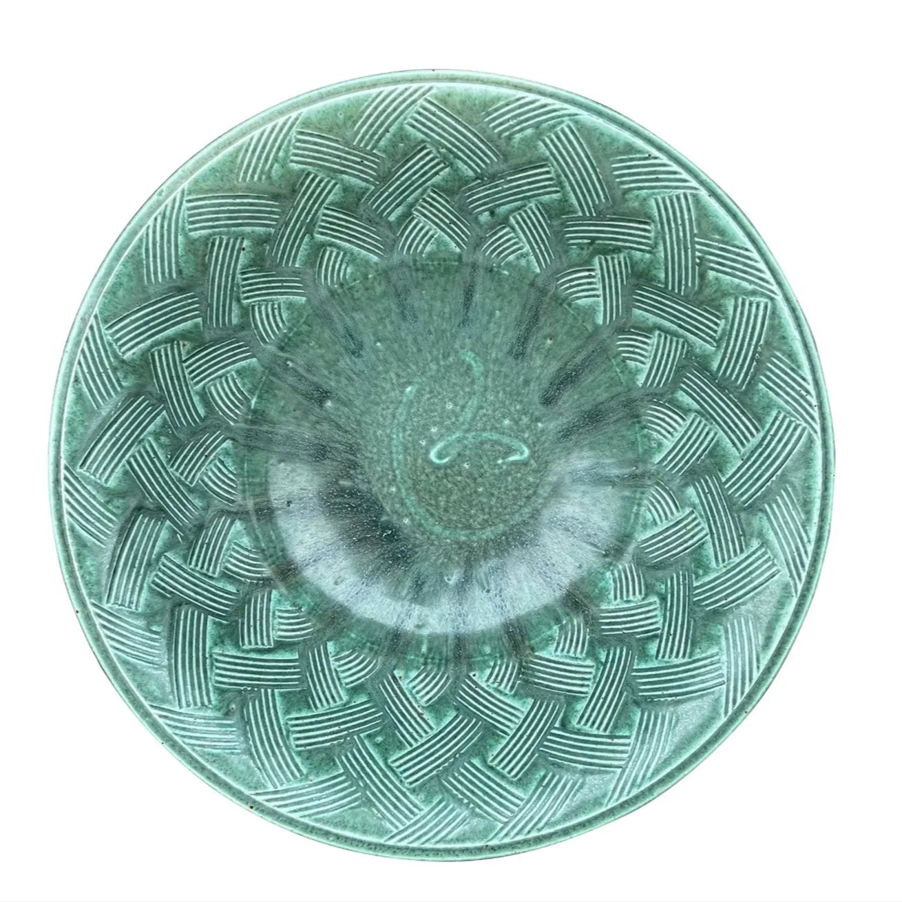 John Bauman Stoneware Ceramic Serving Bowl