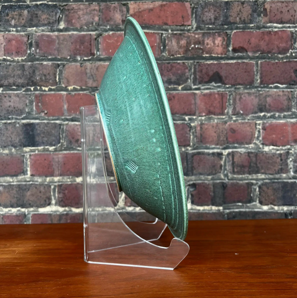 John Bauman Stoneware Ceramic Serving Bowl