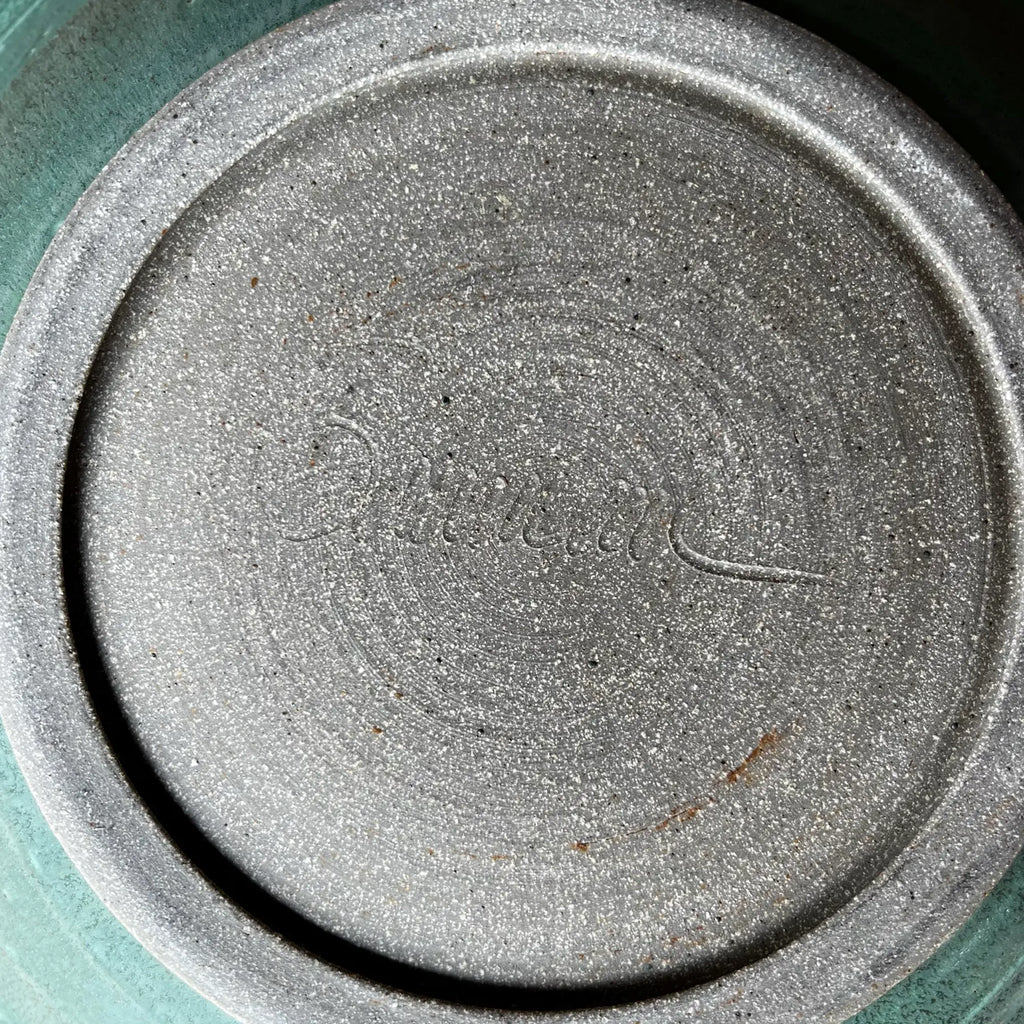 John Bauman Stoneware Ceramic Serving Bowl