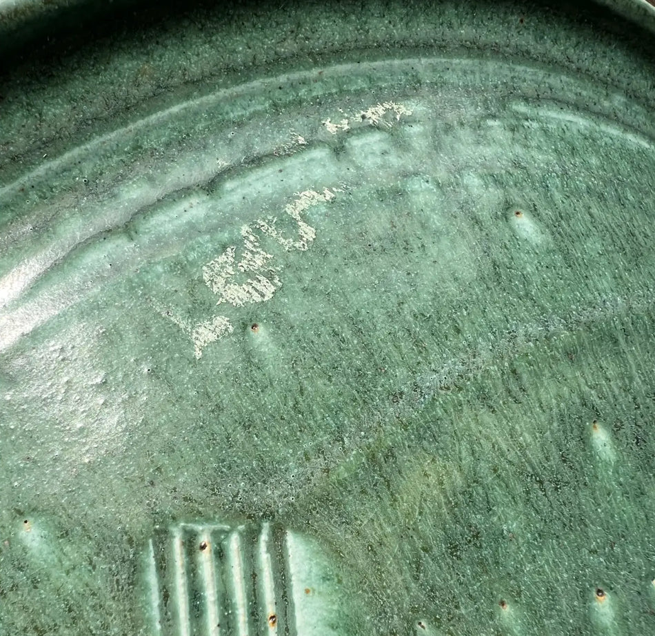 John Bauman Stoneware Ceramic Serving Bowl
