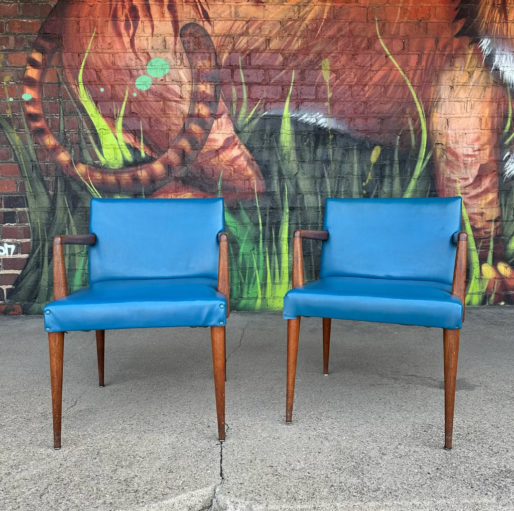 Set of 4 Stow & Davis Arm Chairs Gibbings Style