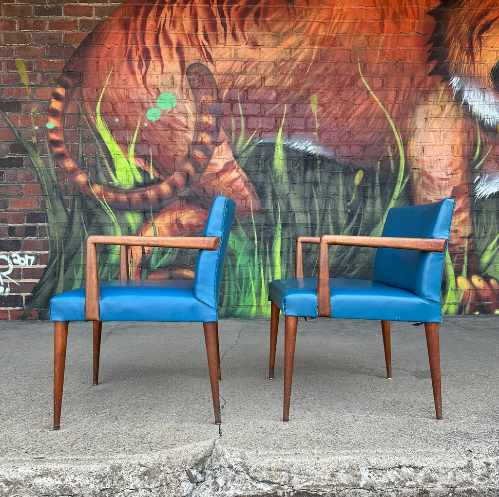 Set of 4 Stow & Davis Arm Chairs Gibbings Style