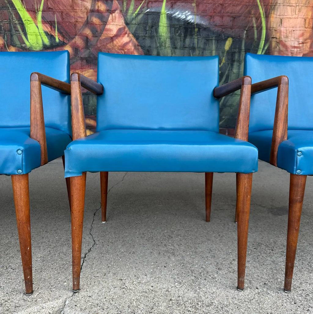 Set of 4 Stow & Davis Arm Chairs Gibbings Style
