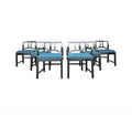Michael Taylor for Baker Dining Chairs W. Interlocking Circle