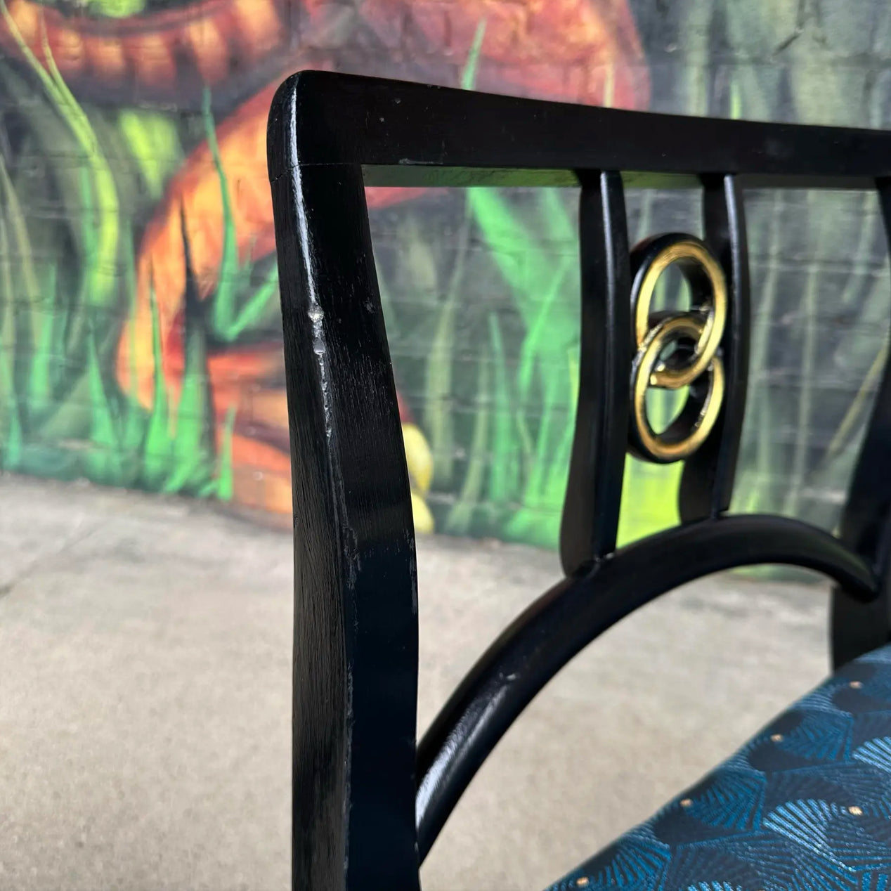 Michael Taylor for Baker Dining Chairs W. Interlocking Circle