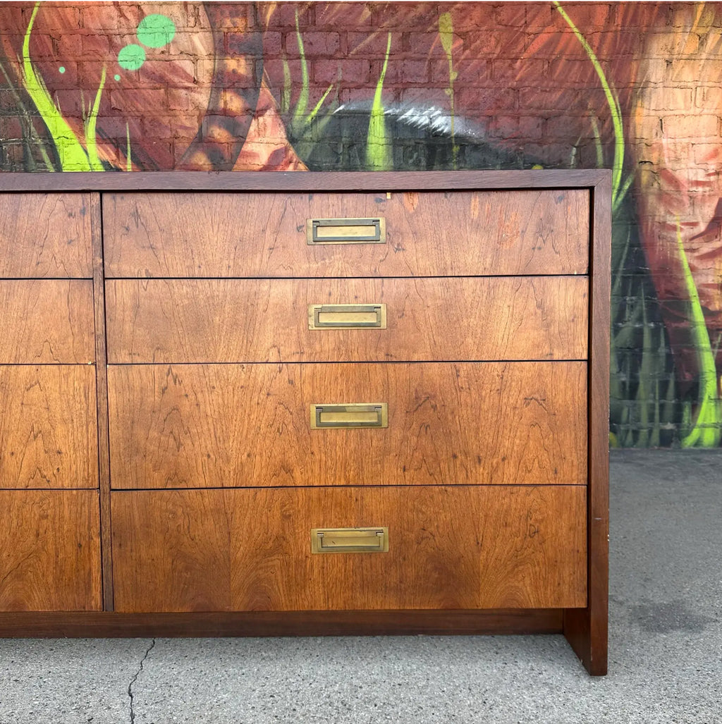 Milo Baughman for Founders Walnut Dresser