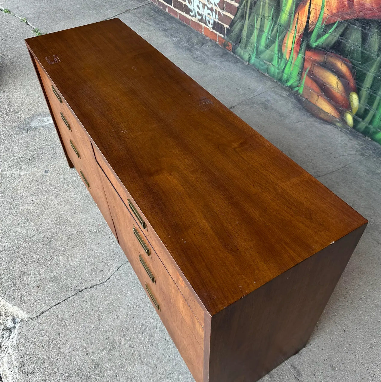 Milo Baughman for Founders Walnut Dresser