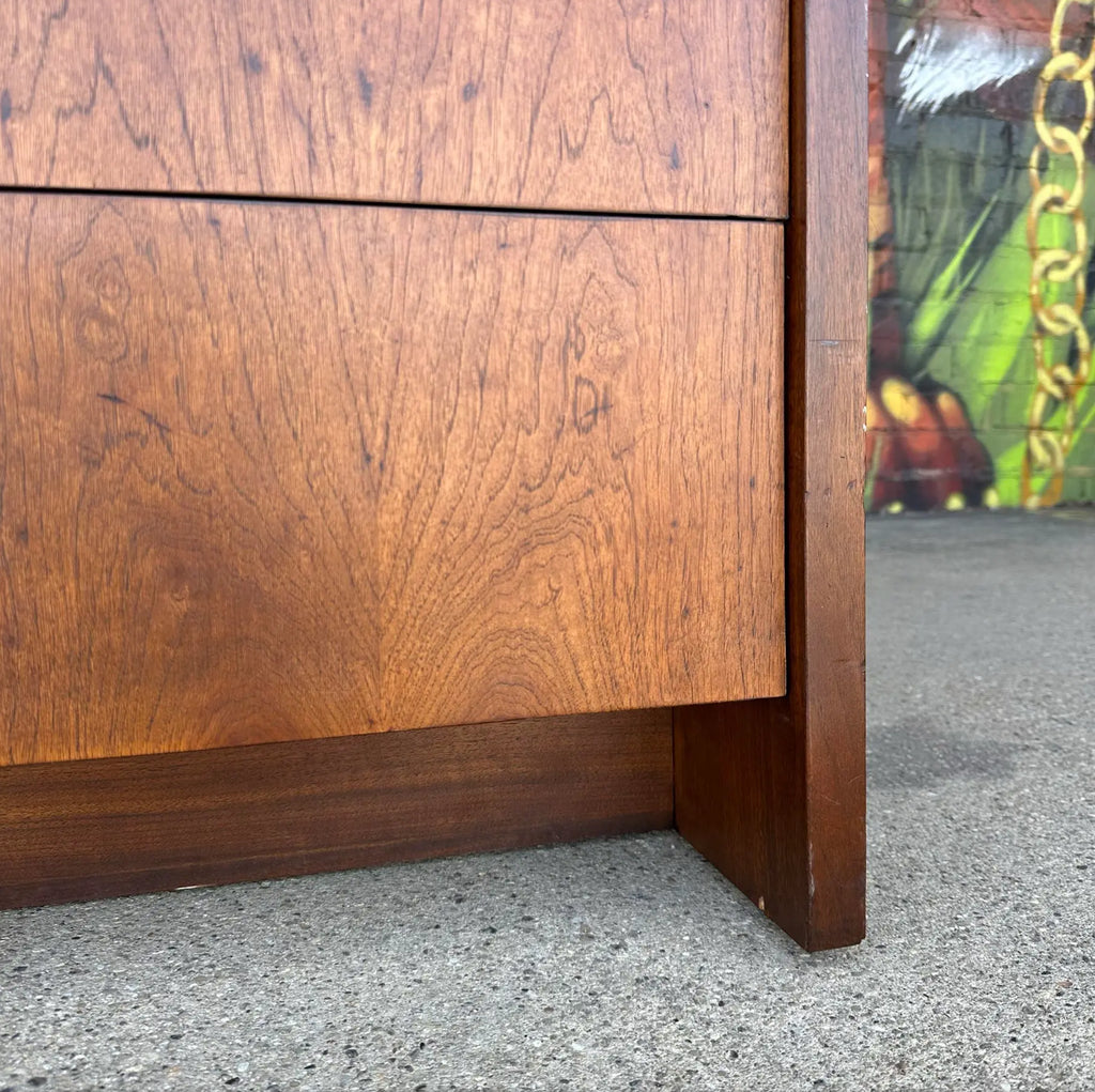 Milo Baughman for Founders Walnut Dresser