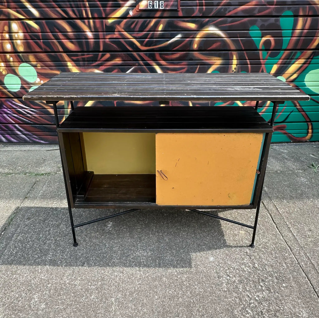 1950s Mid Century Arthur Umanoff Cocktail Dry Bar or Sideboard for Raymor