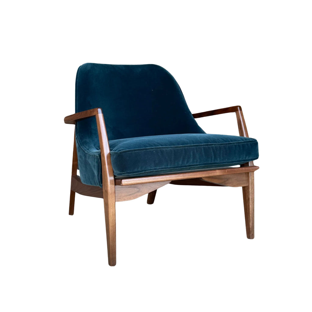 Mid Century Modern Custom Seal Style Lounge Chair