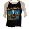 Alice Cooper in Concert 1981 Tour Raglan Tee Size S/M