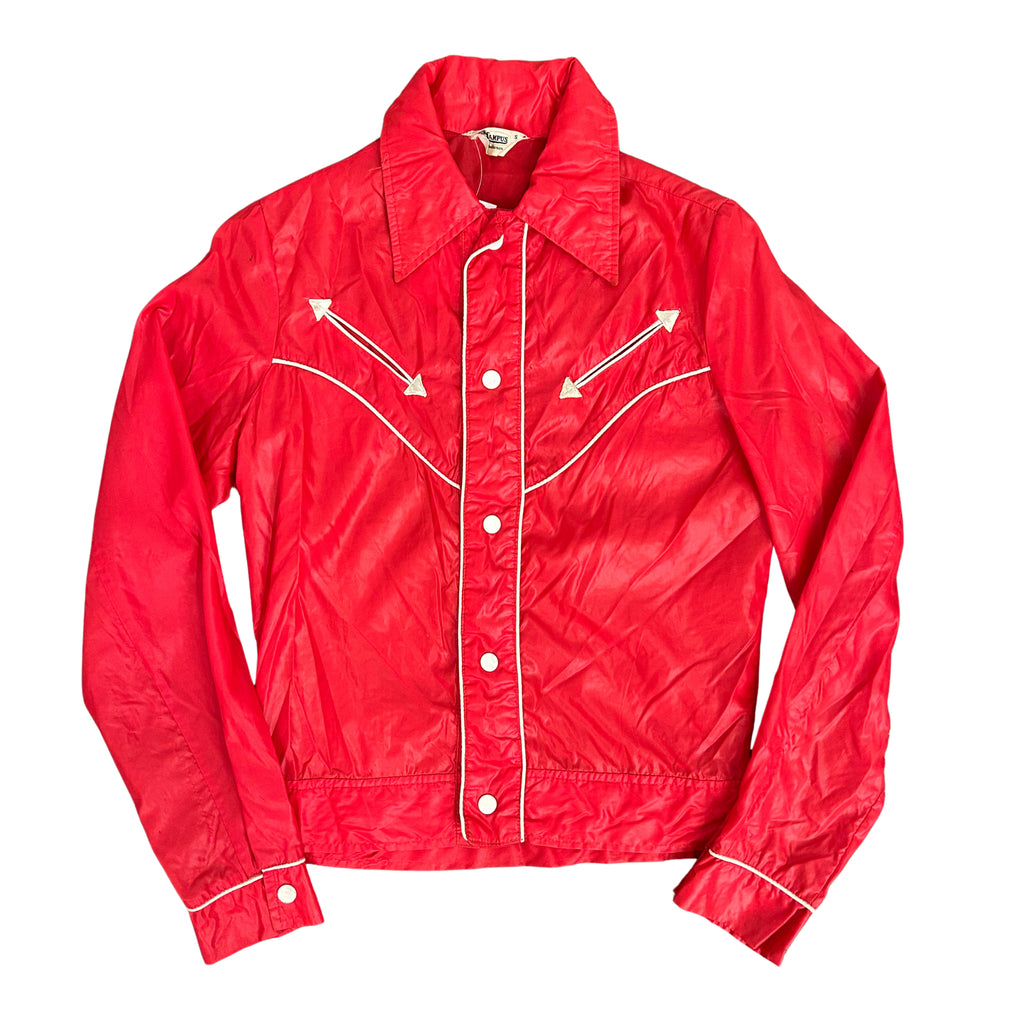 Red Western Windbreaker Size S