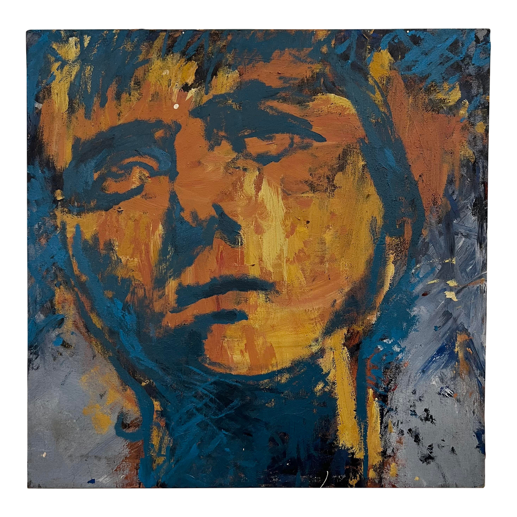 Abstract Face Portrait Painting