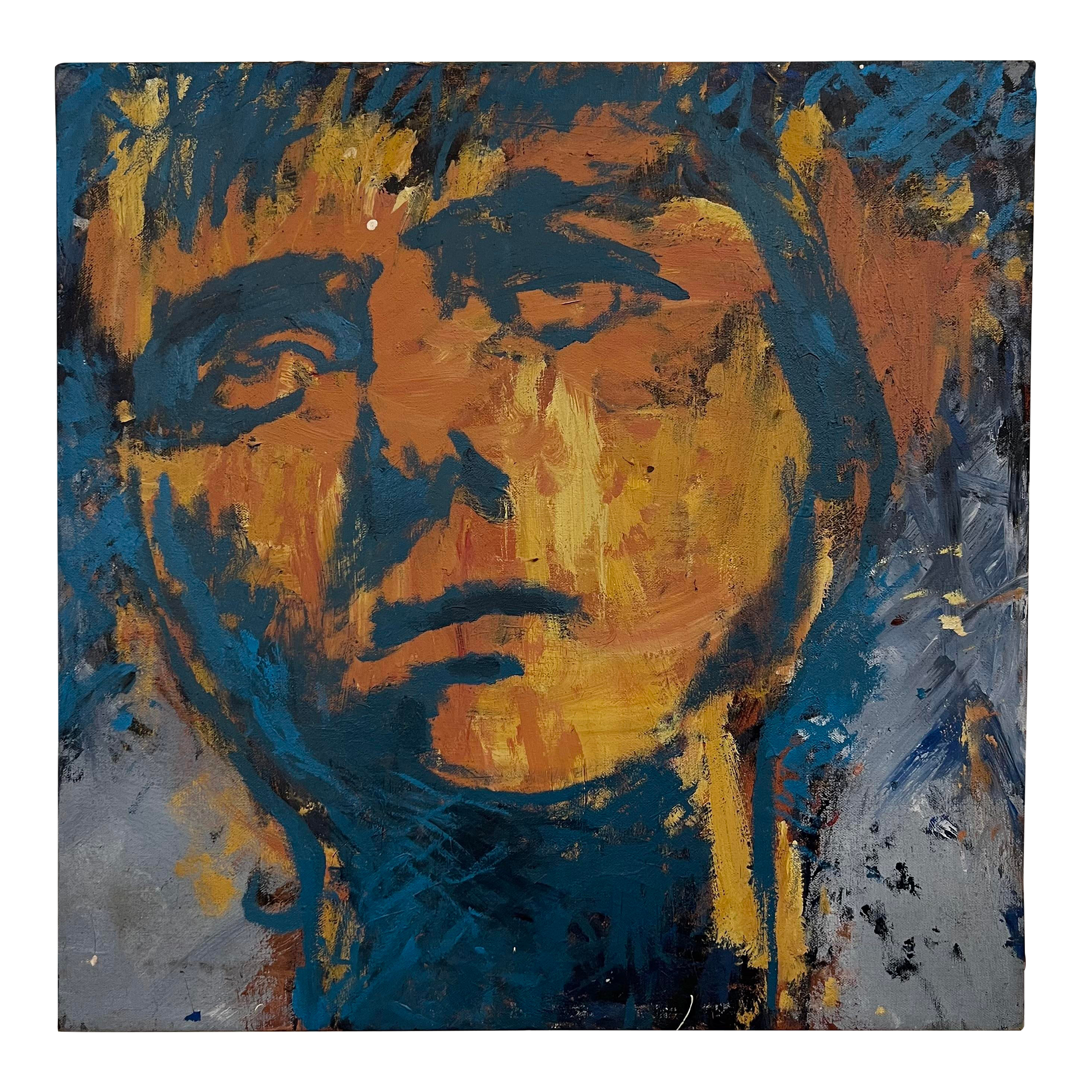Abstract Face Portrait Painting