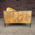 Adrian Pearsall Chrome & Cork Loveseat Sofa for Craft Associates (1 of 2)