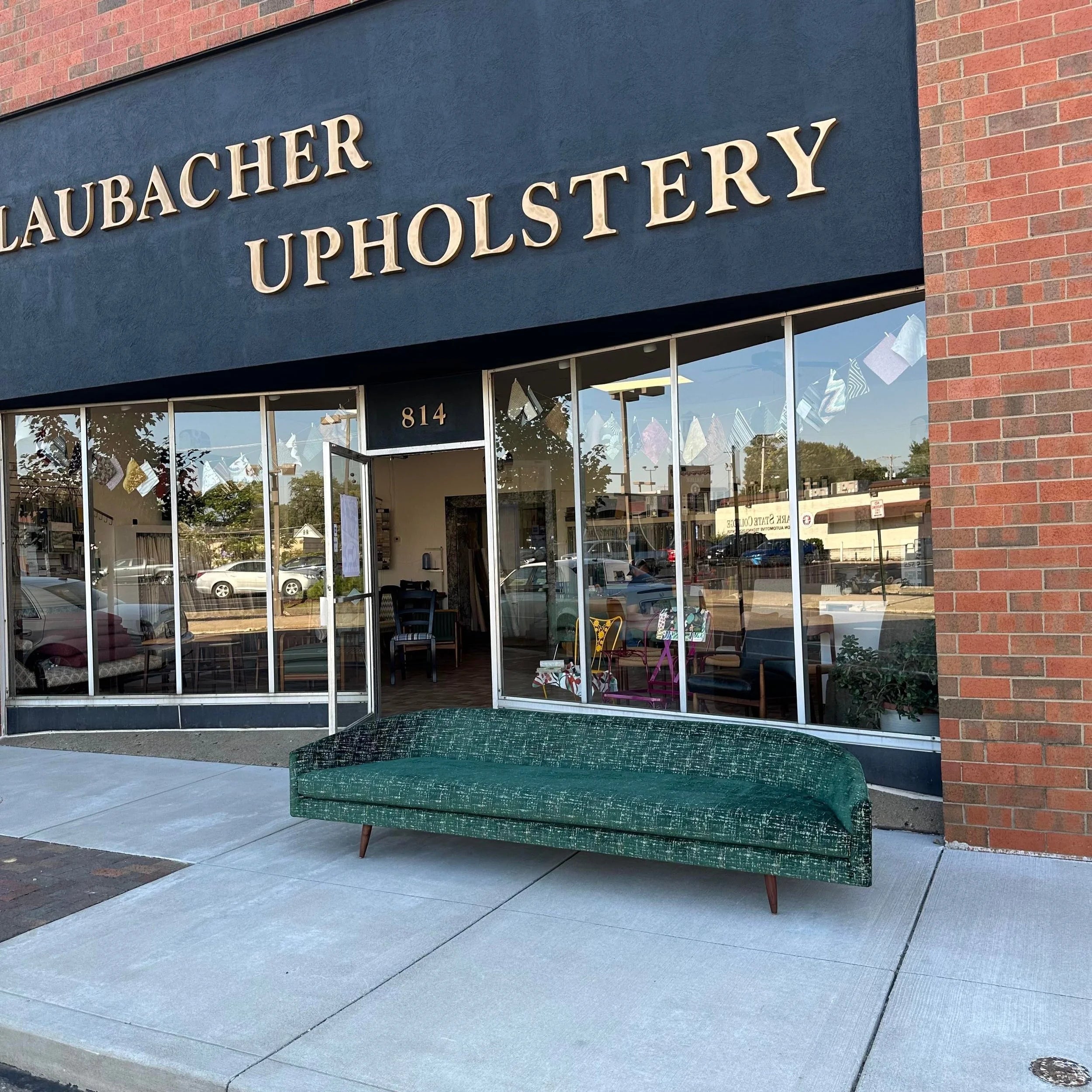Reupholstered Adrian Pearsall Cloud Sofa Craft Associates