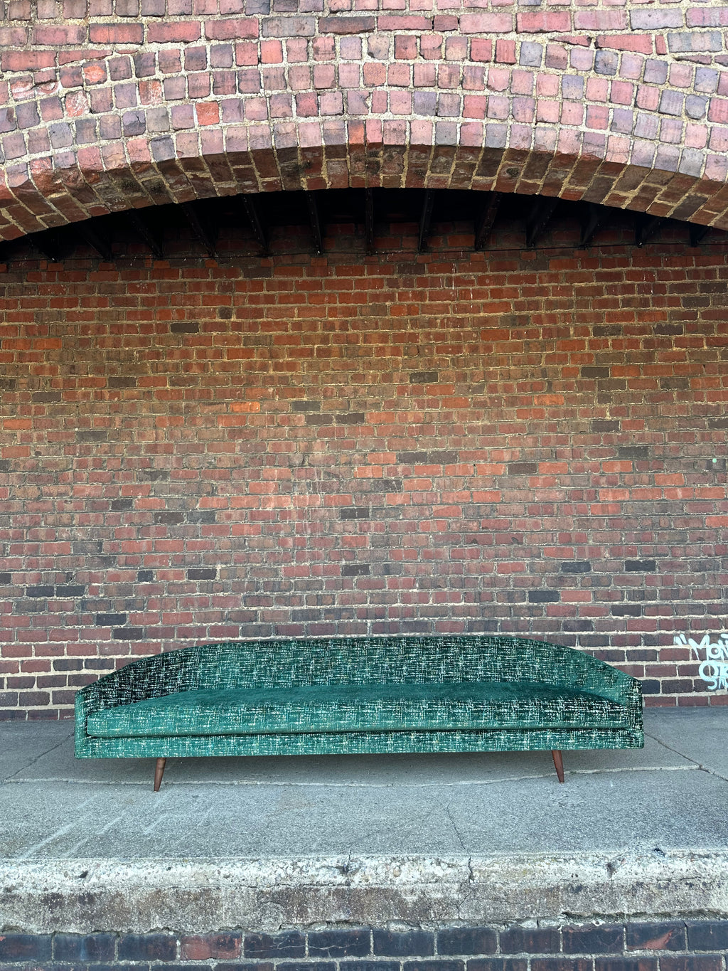 Reupholstered Adrian Pearsall Cloud Sofa Craft Associates