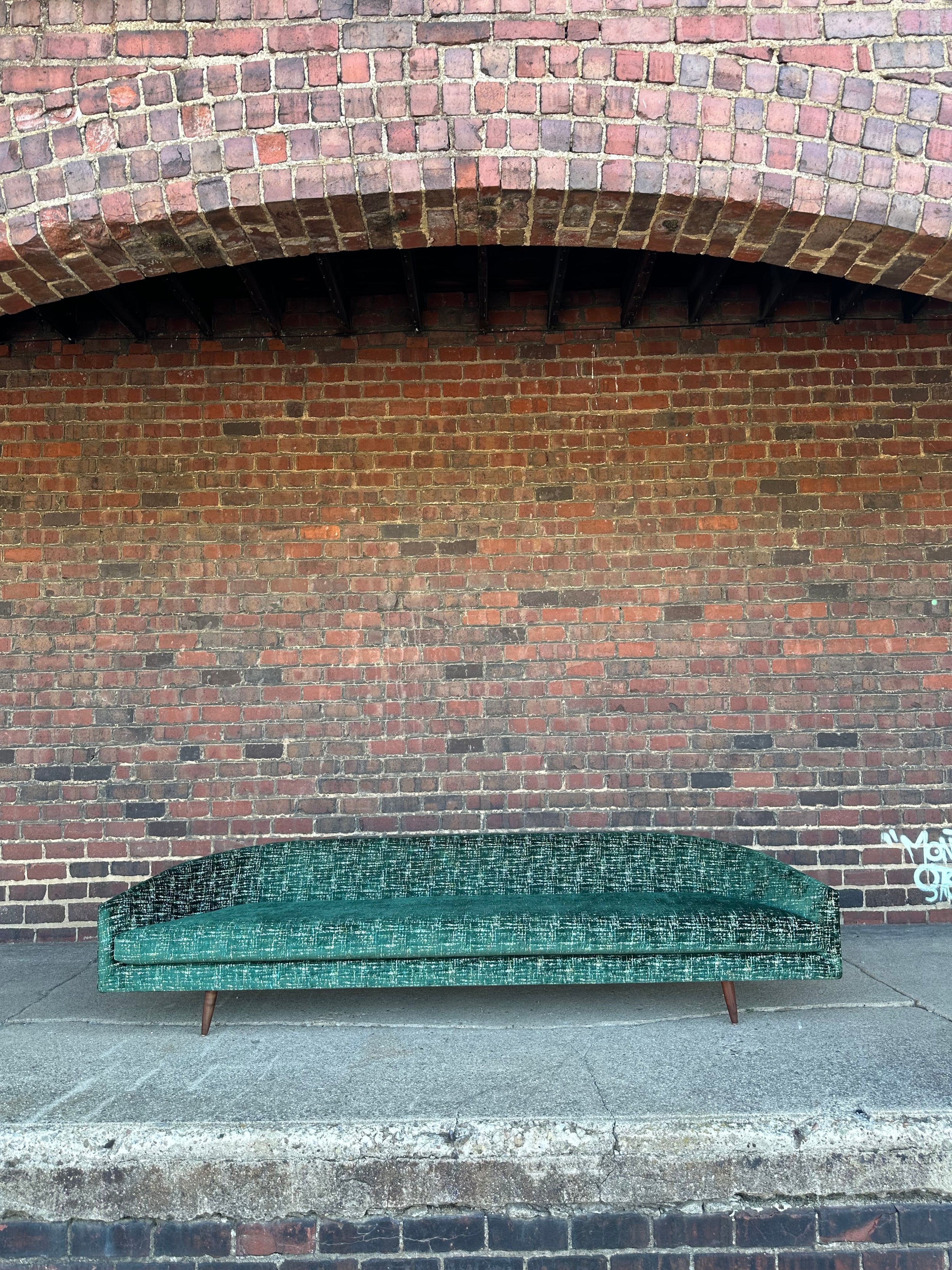 Reupholstered Adrian Pearsall Cloud Sofa Craft Associates