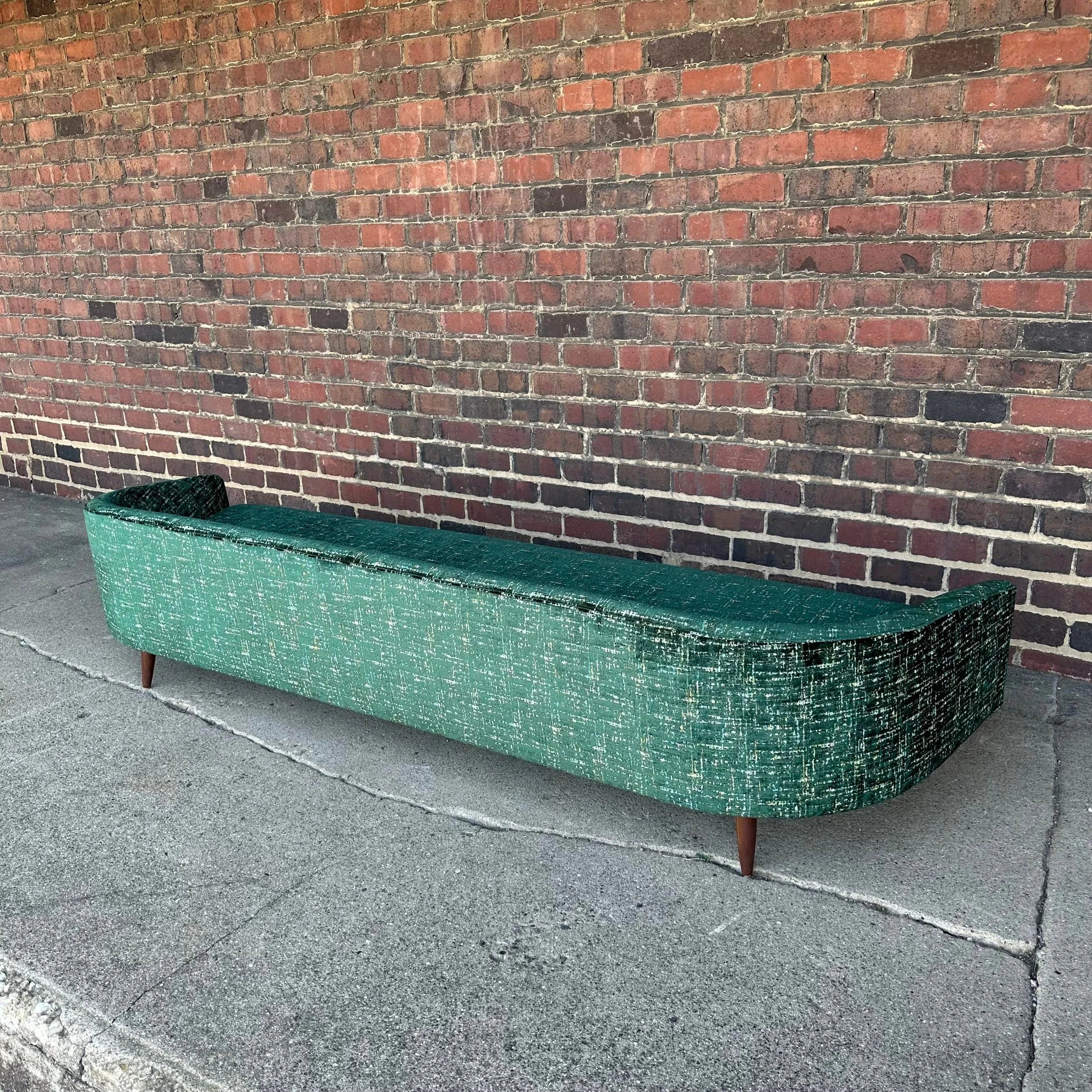 Reupholstered Adrian Pearsall Cloud Sofa Craft Associates