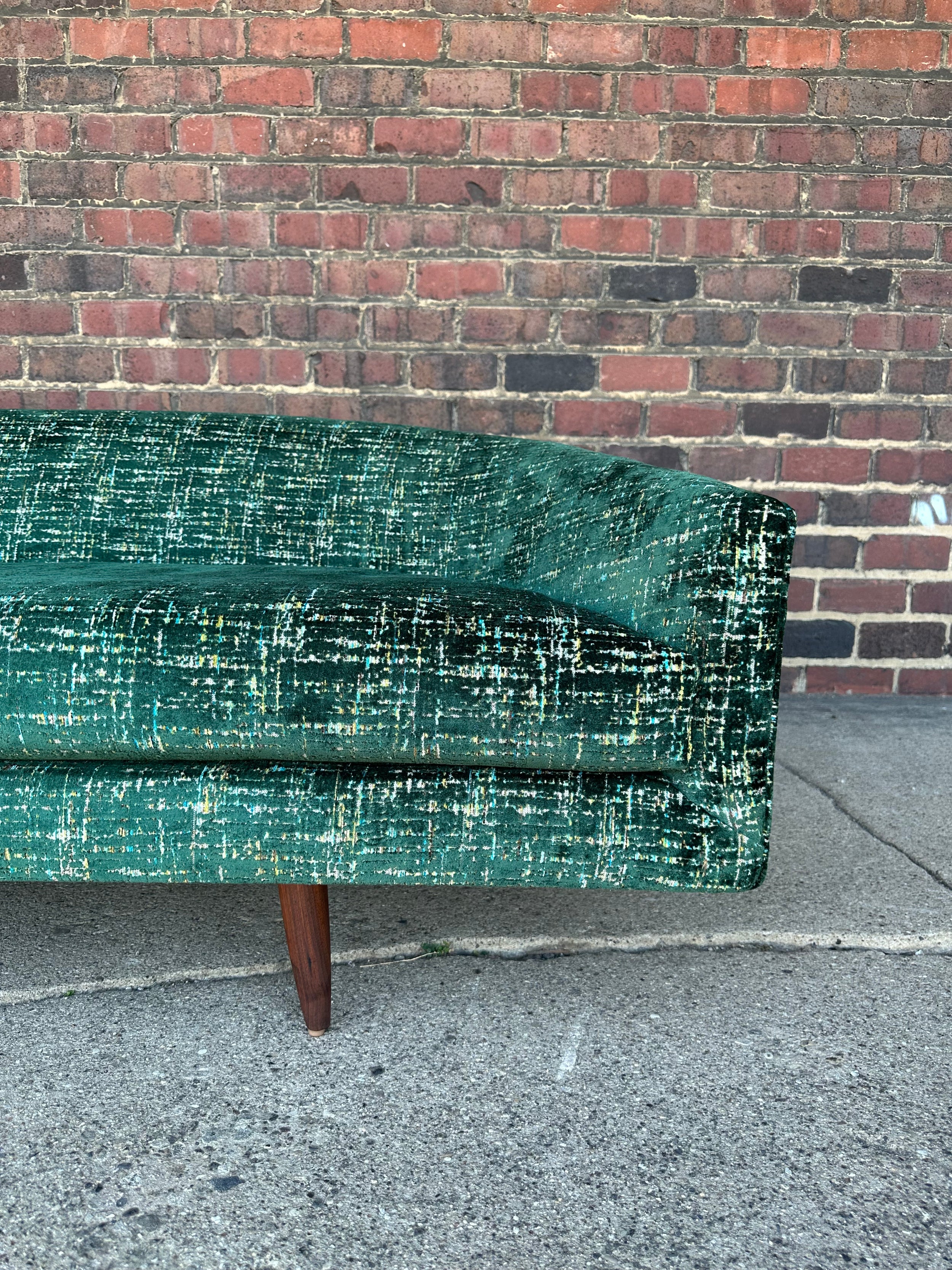Reupholstered Adrian Pearsall Cloud Sofa Craft Associates