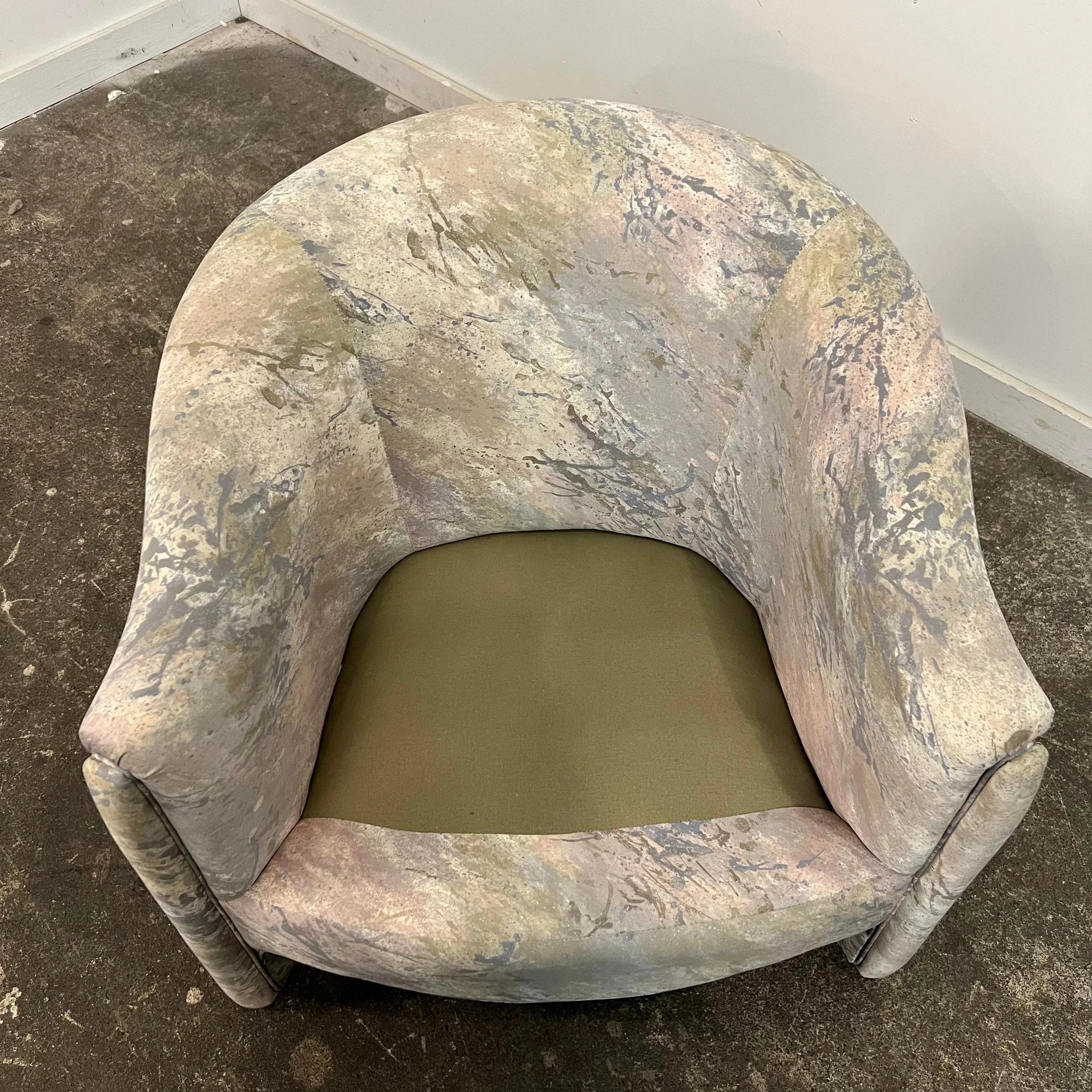 Adrian Pearsall for Comfort Designs 3 Legged Chair