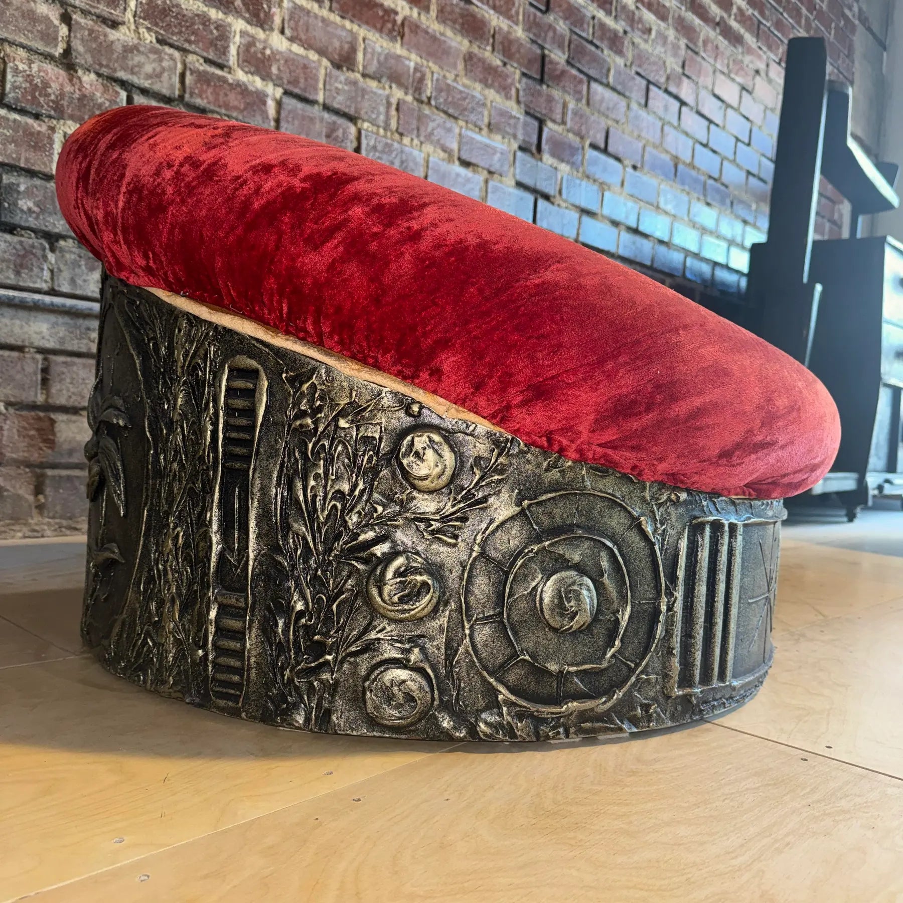 Adrian Pearsall “Goop” Brutalist Drum Chair