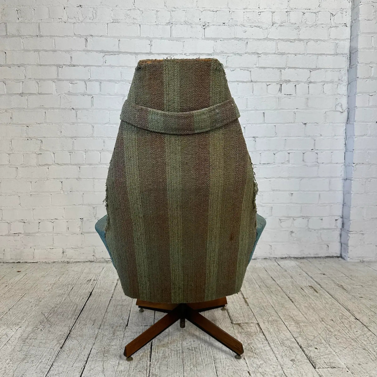 Adrian Pearsall Tall Back Swivel Chair for Craft Associates
