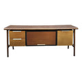 Alcoa/Reynolds/Gf Studios for Gordon Bumshaft Italic Credenza Mid-Century Modern Desk
