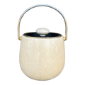 Aldo Tura Goatskin Wrapped Brass Ice Bucket