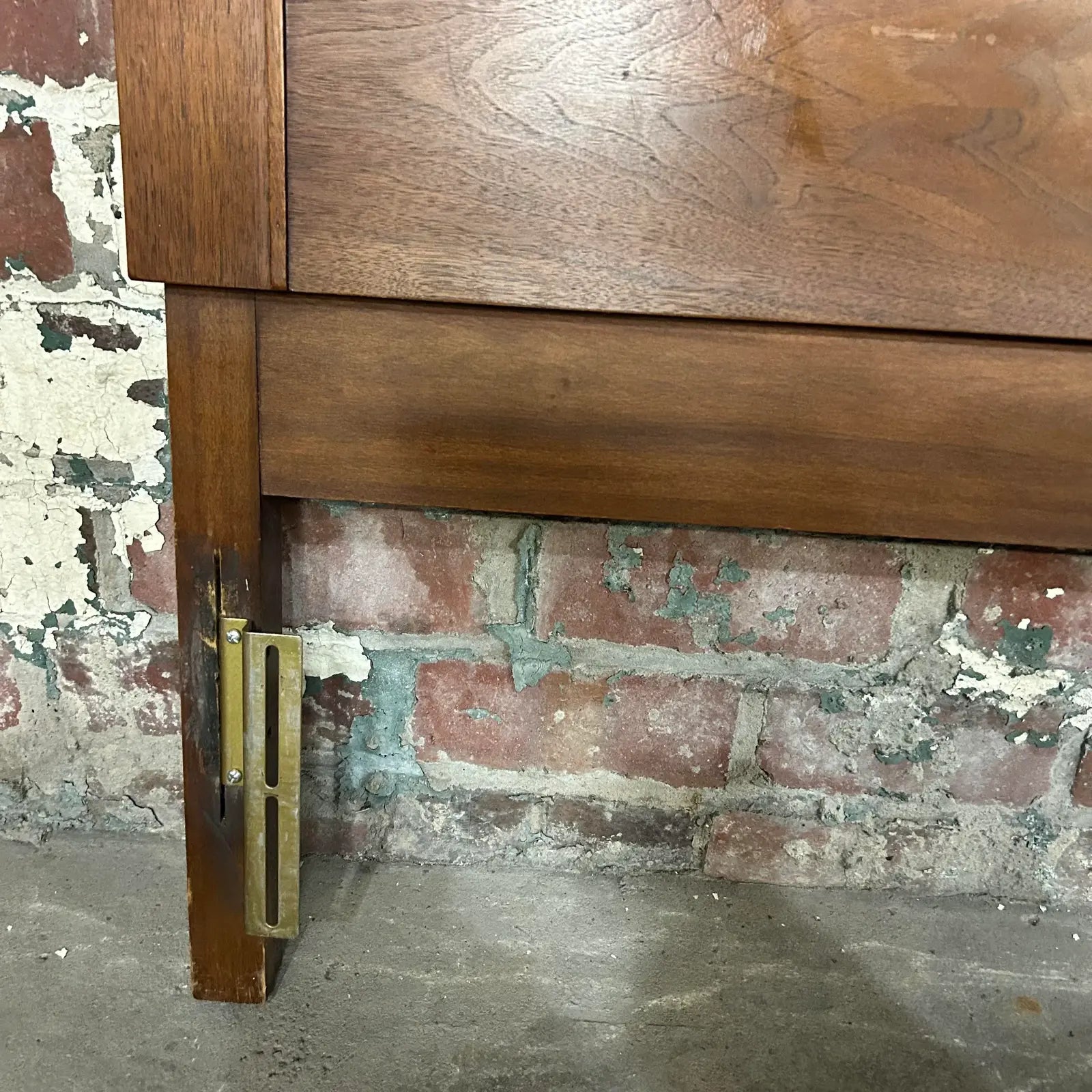 American of Martinsville Walnut Full Size Headboard