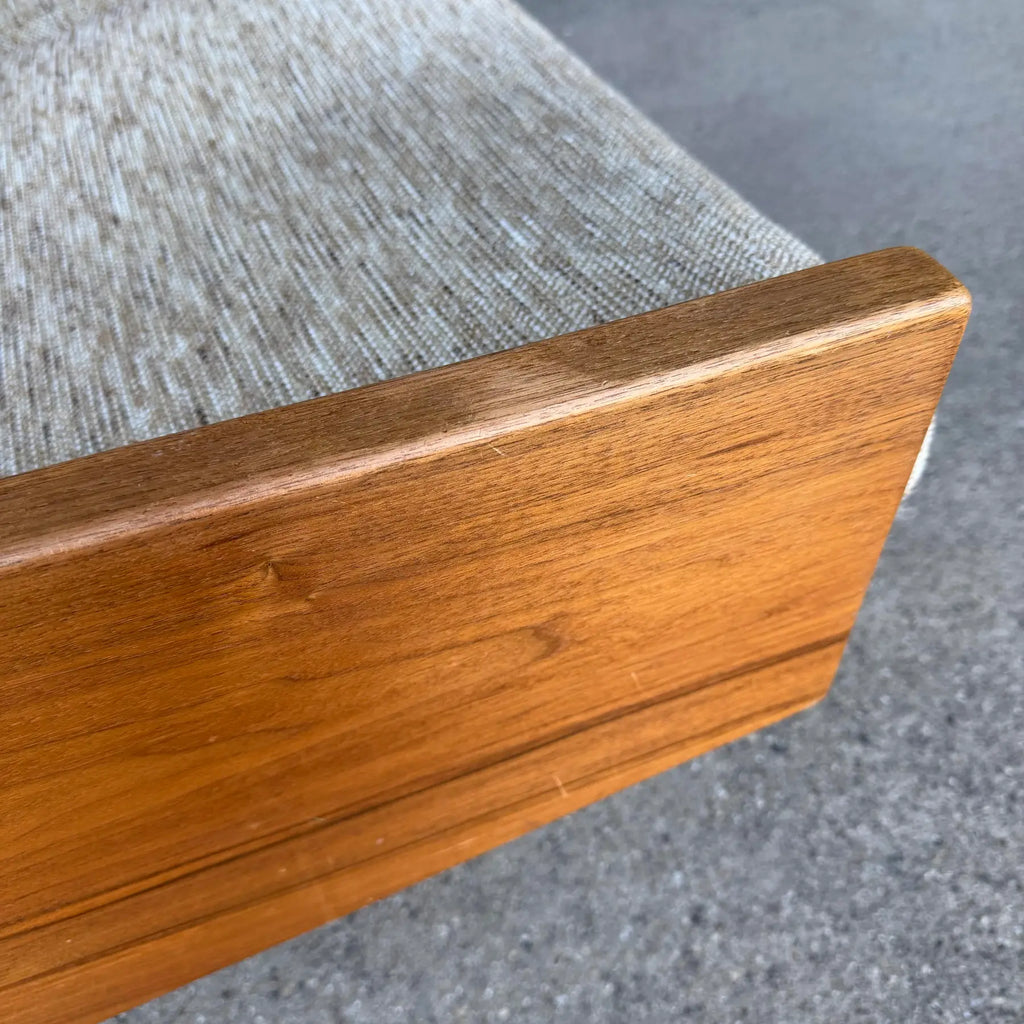 American Studio Solid Walnut Arden Riddle Sofa Mid Century Modern